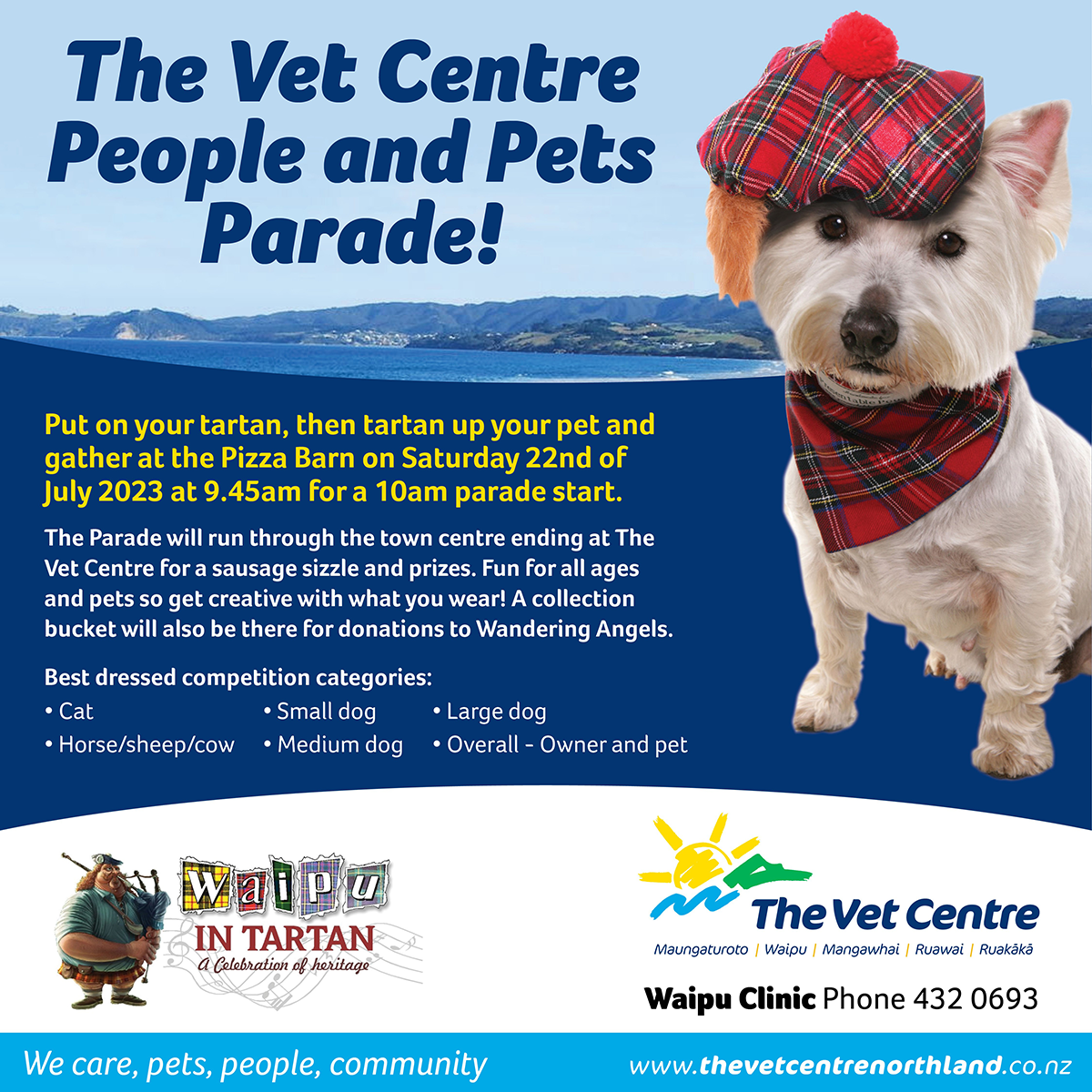 Tartan Pet Parade